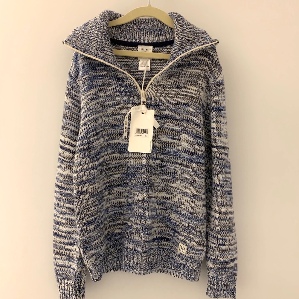 Carrement Beau Cotton and Wool blend sweater - NWT